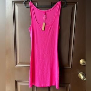 Skims body con mini dress